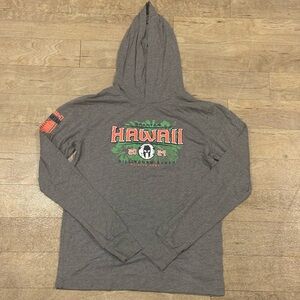 Spartan Hawaii Trifecta 2024 Long Sleeve Hoodie Shirt Lightweight Size Medium